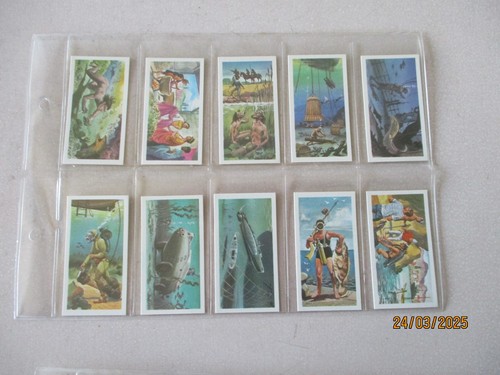 Brooke Bond The Sea our other World 1974 Full set of 50 Cards in plastic sleeves - Picture 2 of 11