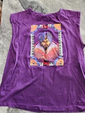 Super Rare ZOLTAR Vintage 1988 Movie promo BIG Sleeveless T-Shirt Tom Hanks  