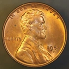 1952 D LINCOLN CENT BU FRESH FROM A ORIGINAL ROLL-LOT 1153
