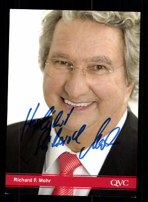 Richard F. Mohr Autogrammkarte Original Signiert ## BC 168484