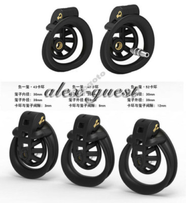 Printed Resin Cobra Male Chastity Belt Cage Metal Sounds Tube