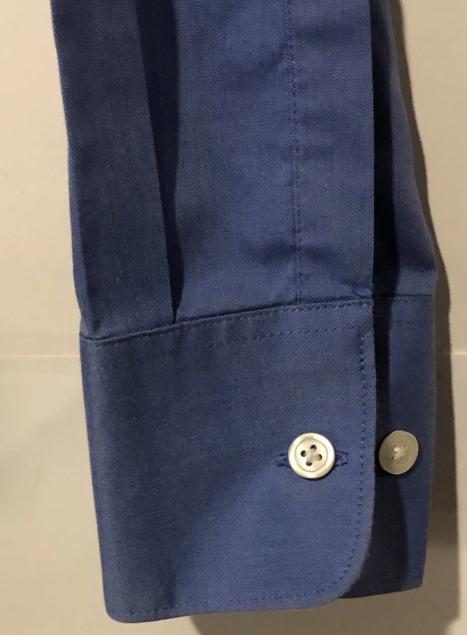 Camisa Eddie Bauer 100 % algodón para mujer XS azul con botones Foto 4 de 4