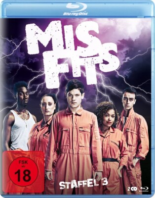 Misfits - Staffel 3 [Blu-ray] (R2/2)