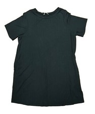 Reformation Jeans T Shirt Dress TENCEL Lyocell 1X Black