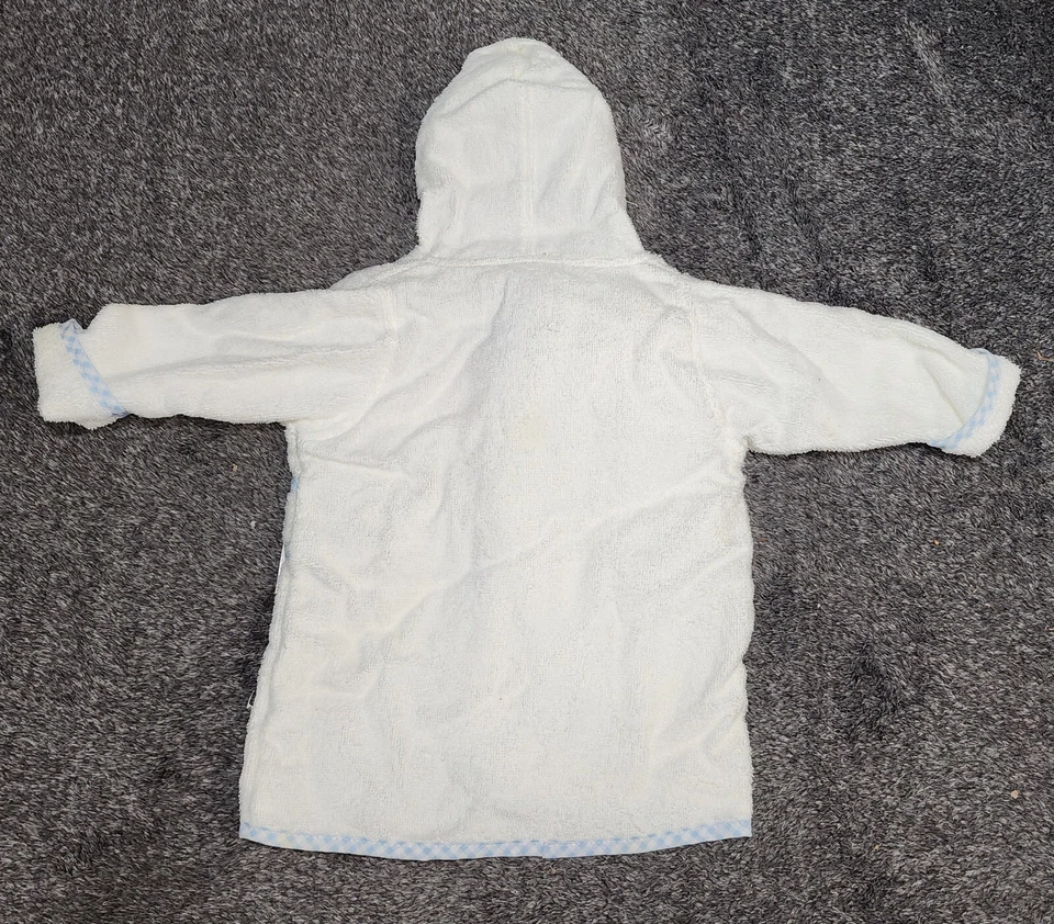 Albornoz y botines de felpa con capucha para bebé Spasilk 100 % algodón 0-9 meses Foto 2 de 4