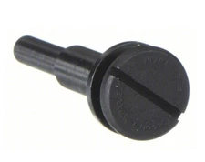 Westward 1F544 Cut-Off Wheel Mandrel,  1/4" Hole x 1/4' Shank x 2-1/8" OAL