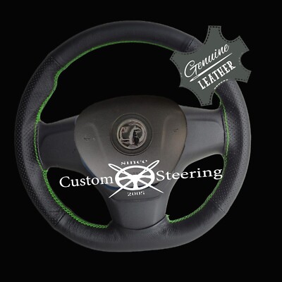 Lenkradbezug aus genarbtem & perforiertem Leder für Vauxhall Vivaro C 19 - 23