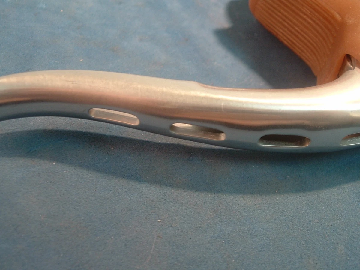 Dia Compe AGC-250 Aero Freno Lever- Plateado- Nuevo / NOS Mano Derecha