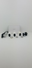 Bundle Netgear Arlo VMC3030 Cameras and base station vmb 3000 pre owned