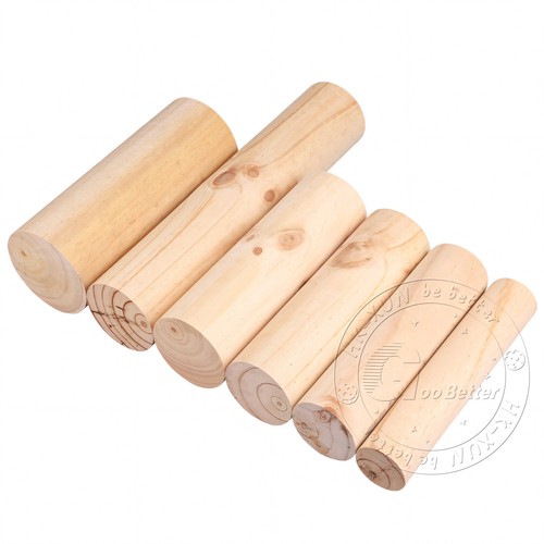 3CM-18CM Circle Wood Sheets Solid Wood Round Disc DIY Craft Blanks Wooden Plate - Picture 13 of 16