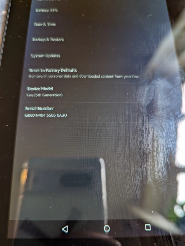 Amazon Kindle Fire 8 5th Gen 1.3Ghz Tablet SV98LN 8GB Wi-Fi 7" - Image 2 of 4