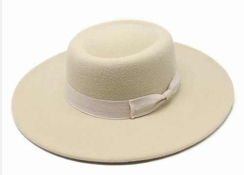 Women's Wide Brim Panama Hat - Picture 7 of 14