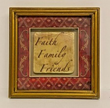 Faith, Family Friends Picture Frame Size is 8in. X 8in.