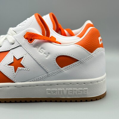 Converse AS-1 Pro A08130C Mens 8 Sneaker White Orange Leather Skateboard Shoes Converse AS-1 Pro Ox - A08130C | SNS EU - SNEAKERSNSTUFF main image 4