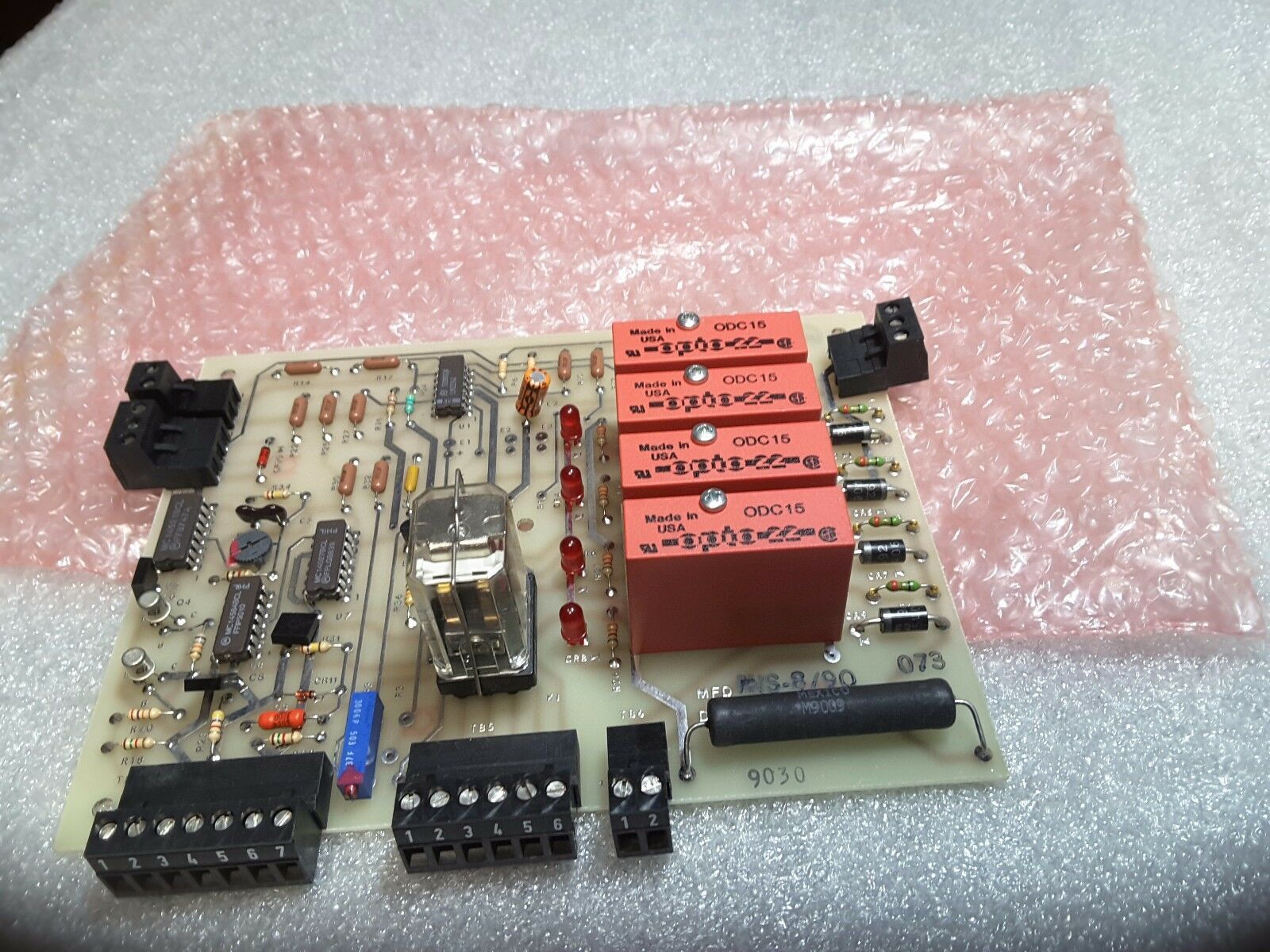 Albany D-14901 Mfd Nis-8-89a Control Module Card Rev 4 Pcb Circuit ...