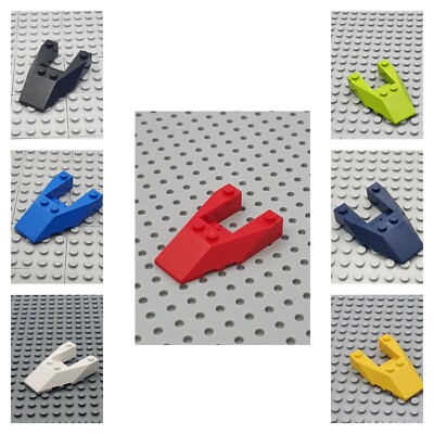 LEGO  2x Angle Wedge Nose Keil Schrägstein 6x4 - 6153b - Versch. Farben