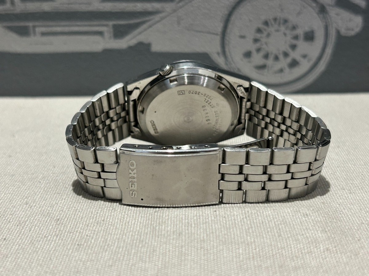 Seiko 5 Automatic 7S26-3070 Day/Date silver Dial men's Watch