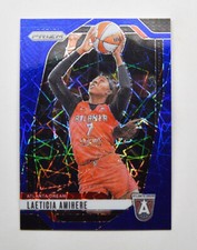 2024 Panini Prizm WNBA Prizms Blue Velocity #54 Laeticia Amihere