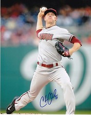 CHASE ANDERSON  ARIZONA DIAMONDBACKS   ACTION SIGNED 8x10