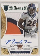 2013 Panini Crown Royale Silhouettes Green Auto 8/25 Montee Ball #229 Auto 3c7