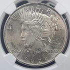 1924-P Peace Dollar S$1 - NGC MS 60