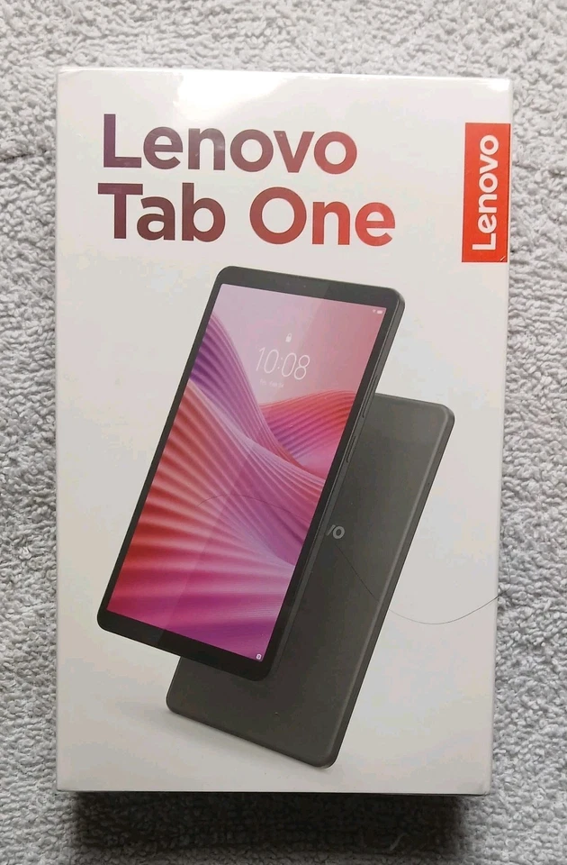 Lenovo Tab One TB305FU 8.7” Tablet 64GB Luna Grey w/ Folio Case All New Sealed - Image 2 of 4