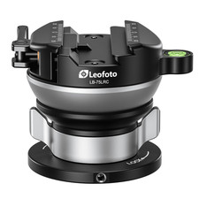 Leofoto LB-75LRC Leveling Head w/ Butterfly Handle, Black, LB-75LRC