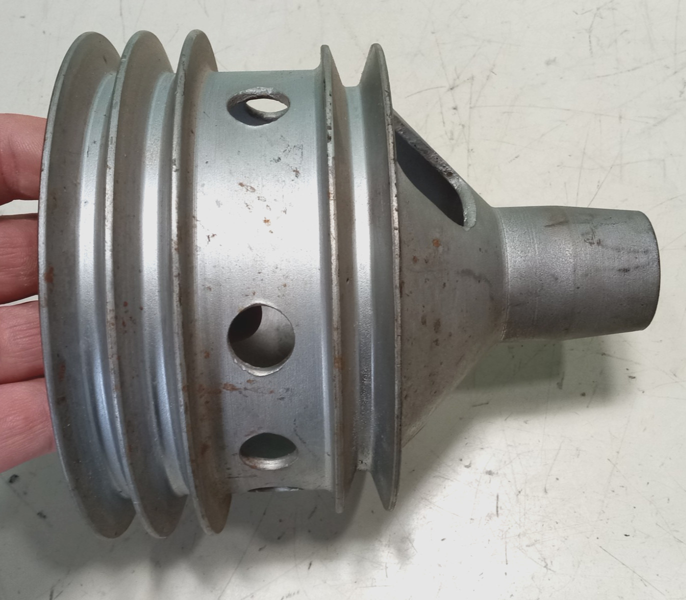 Maserati Quattroporte Engine Crankshaft Fan Belt Pulley_Mexico_107 MM 54702_OE