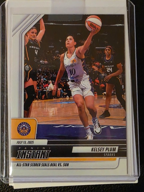 2025 Kelsey Plum Panini Instant WNBA #149 Sparks Star On Hand