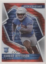 2021 Panini Rookies & Stars Rookies Red Pulsar Prizm Jermar Jefferson #185 0lt3