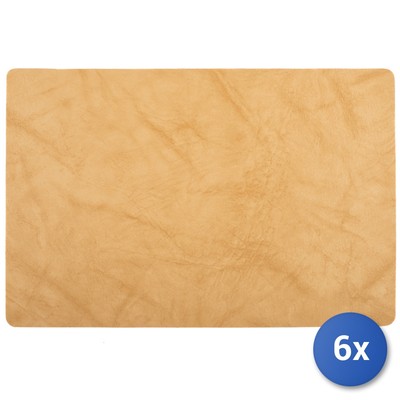 6x Tovaglietta Antimacchia Lago Chio Beige 31X46 In Polyline