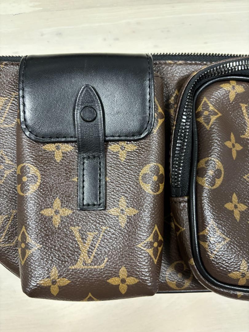 【残少!】Louis Vuitton ルイ・ヴィトン CHRISTOPHER バンバッグ Louis Vuitton Christopher Belt Bag Brown Canvas for sale