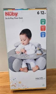 Babysitzkissen Nuby Penguin Sit-Me-Up Aufblasbarer Sitz auf dem Boden ab 6 Monat