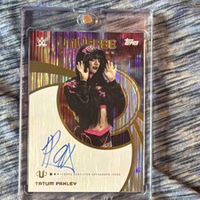 2025 Topps WWE Universe Tatum Paxley Universe Autograph On-Card Auto UNA-TPA NXT