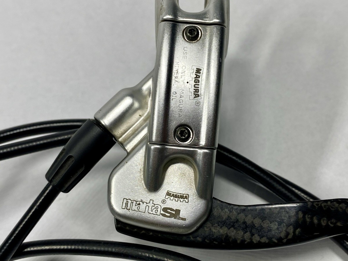 Magura Marta SL Hydraulic Disc Brakes w/ Carbon Levers And New