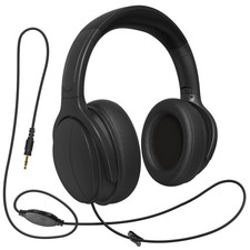 Long Cord Tv Headphones for Seniors with Volume Control Wired Over The Ear He...