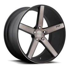 Niche M134 Milan 20x8.5 5x108 40 Black Machined Wheels(4) 63.36 20" inch Rims