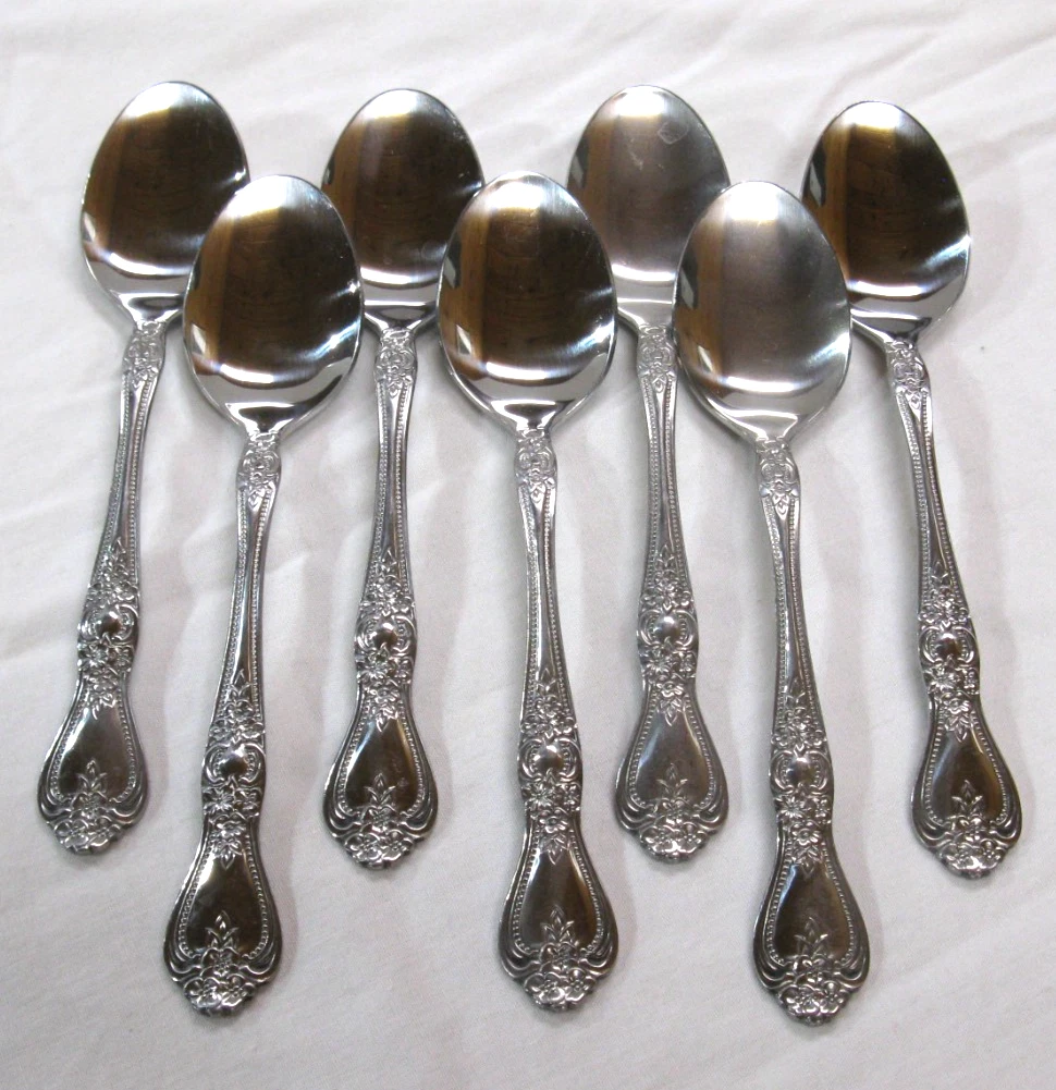 Rogers Stainless Steel Teaspoon Single Flatware Pieces for sale | eBay