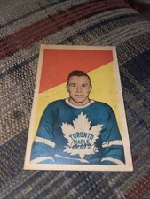 1952-53 NHL HOCKEY PARKHURST CARD GORDON HANNIGAN TORONTO MAPLE LEAFS AHL OHL