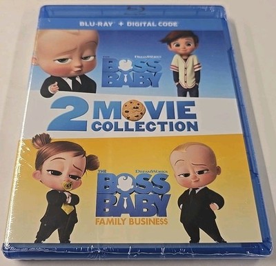 The Boss Baby 2-movie Collection Blu-ray Alec Baldwin NEW