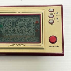Nintendo Game & Watch FP-24 Chef Multi Screen Handheld Vintage Retro Tested
