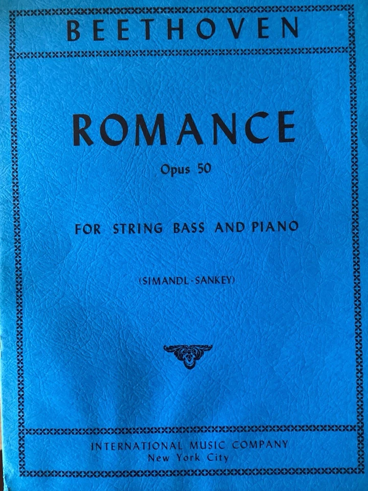 International Music Company Music For String Bass — Duets, Piano, Solo Works ￼ - Image 2 of 4