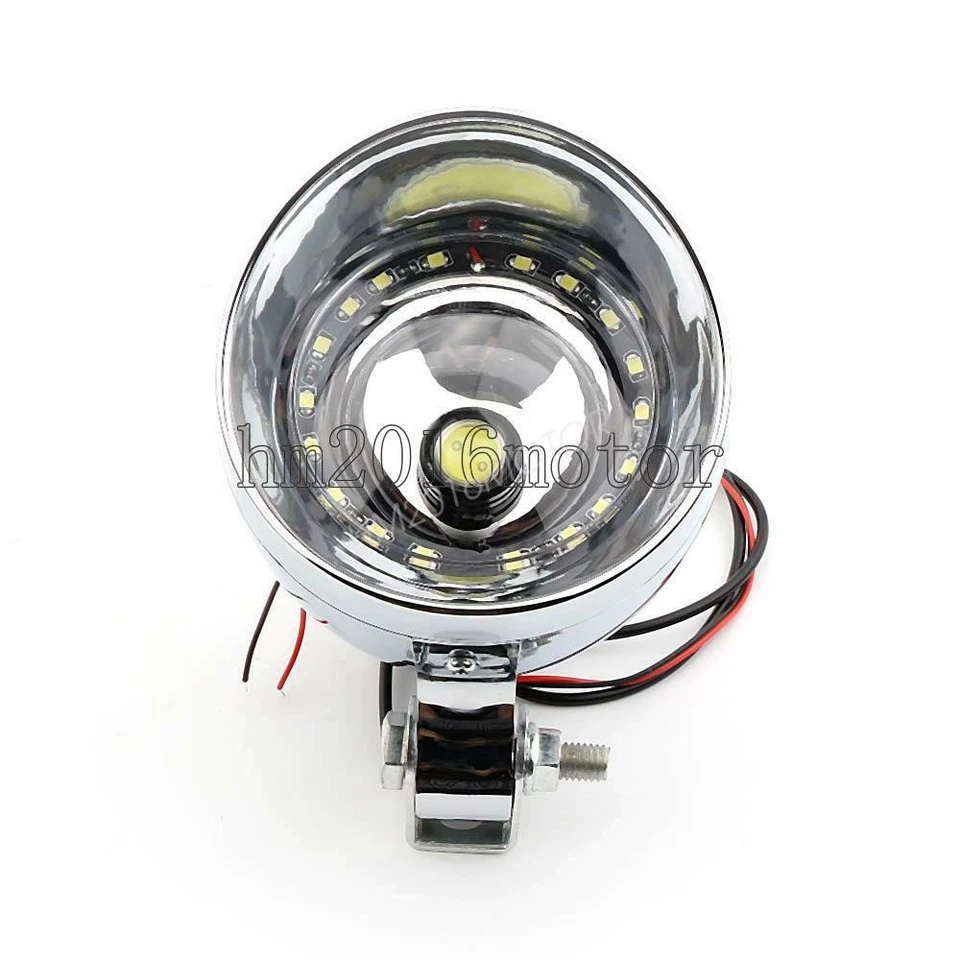 Противотуманная светодиодная лампа для мотоцикла Angel Eye для Honda Yamaha Suzuki Kawasaki - Изображение 4 из 4