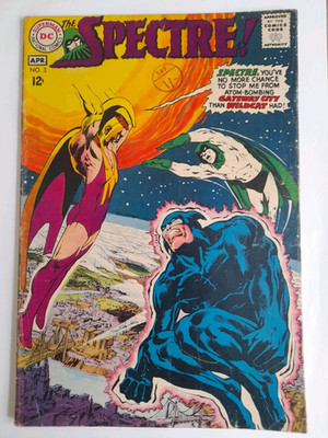 The Spectre #3 Apr 1968 Good/VGC 3.0 Cover art by Neal Adams