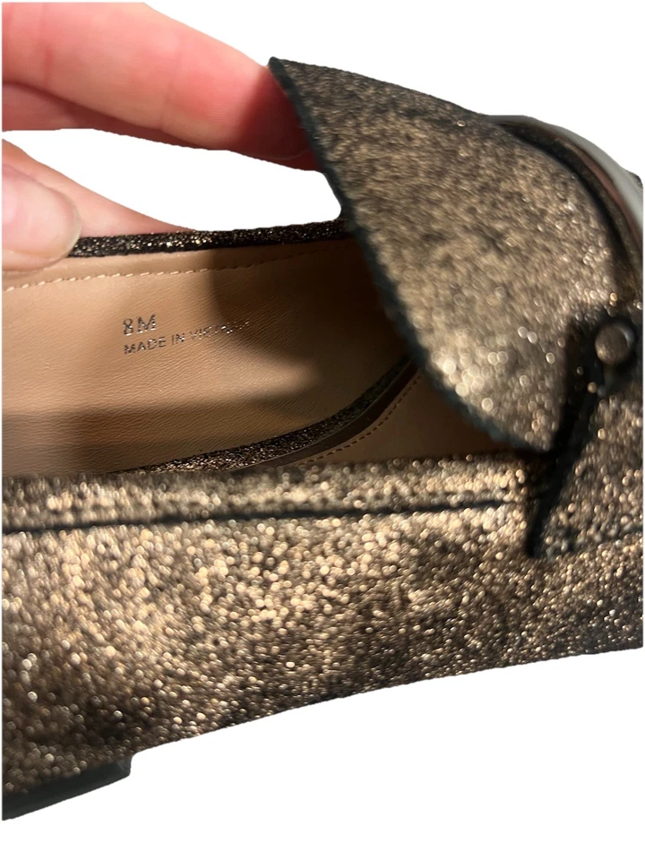 Linea Paolo Damas Talla 8 MAURA Essential Golden Bit Mocasines Hermoso Bronce Foto 2 de 4