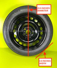 Emergency Spare Tire 12580-16 Fits2022 2023 2024 Chevy Bolt Euv 23.9