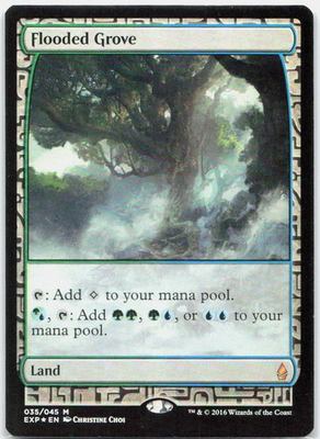 #ad #ad Flooded Grove *Foil* EXP 35 LP $42.99