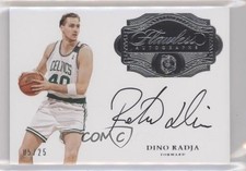 2016-17 Panini Flawless Flawless Auto 5/25 Dino Radja #FA-DNO Auto HOF 1u6