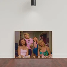 Sex and the City Printable Wall Art, Pink Soda Bottle Digital Print,Fashionable