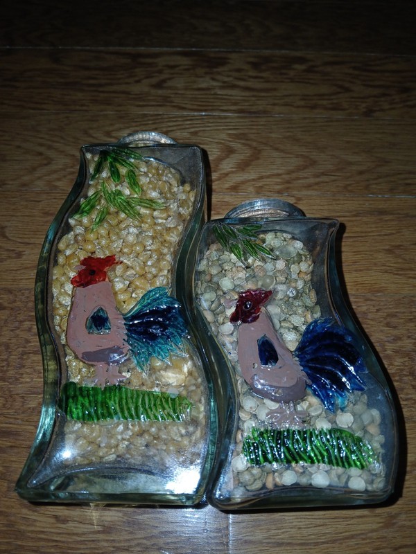 Curvey Rooster Bottles